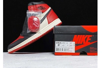 Hyperoad AIR OG RETRO 1 JORDAN BRED HIGH TOE 1217